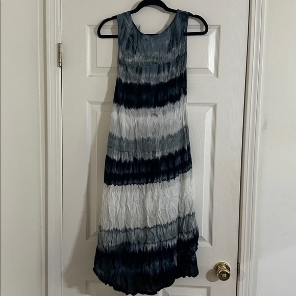 Southern Breeze Tye Dye dress boho maxi dress size os sleeveless dress - Picture 2 of 3